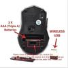 2.4Ghz 1200DPI Wireless Mouse Adjustable Optical Gaming Mouse Wireless Home Office Game Mice for PC Computer Laptop