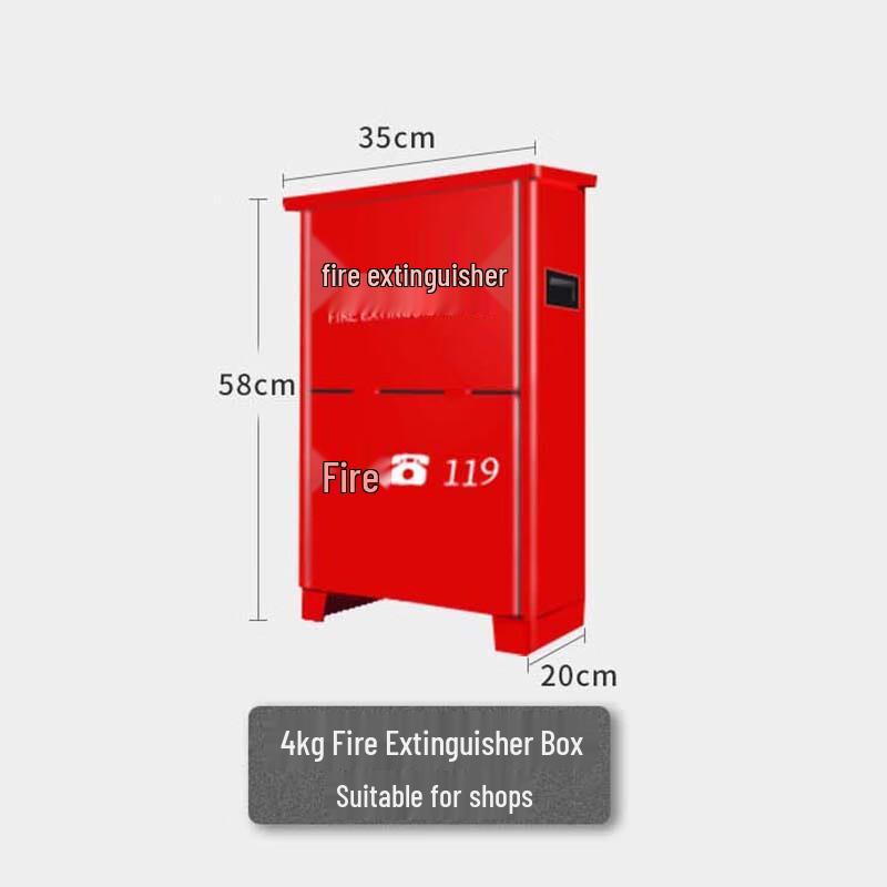 Brangdy Empty Fire Extinguisher Cabinet 4kg