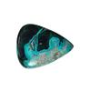 Ozean Design Natürlicher Chrysokoll Cabochon Edelstein, Heilsteine, Chrysokoll Edelstein, 75,20 Karat, Größe 44x22x9 MM.