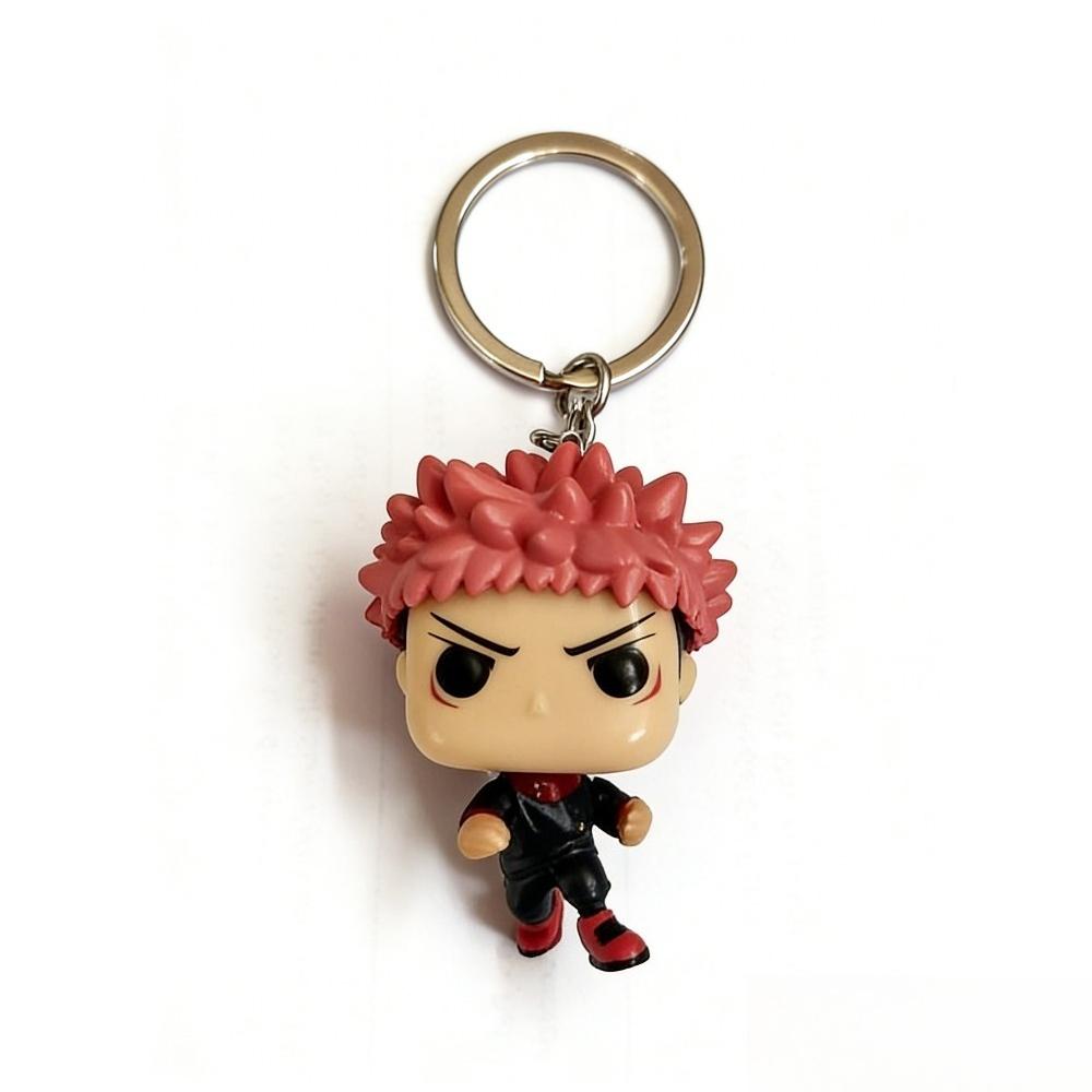 Zsebes Kulcstartó Jujutsu Kaisen Megumi Yuji Itadori Nobara Kugisaki Satoru Akciófigura Gyűjtemény Játékok Ajándékba