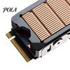 Solid State Drive Cooler SSD Radiator Professional Temperature Control Metal PWM Cooling Fan Hard Disk Heat Sink Thermal Pad for M.2