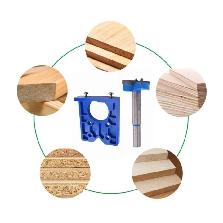 35mm Hinges Jig Hole Locator for Furniture Installation Accuracy Hinges Drilling
