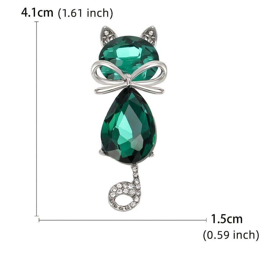 Cheetah Animal Brooch Alloy Fashion Accessory For Women And Men