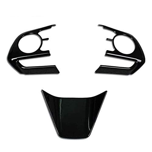 

MEKOMEKO Toyota Harrier 80 Series Steering Panel, Steering Cover, Steering Wheel Switch Cover, Garnish, чёрный