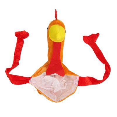 Sombrero de Pavo Luz Colores Brillantes Poliéster Duradero Suave Cómodo Fácil de Limpiar Sombrero de Acción de Gracias