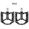 Aluminum Alloy Bicycle Pedals With 3 Sealed Cartridge Bearings Mountain Road Bikes