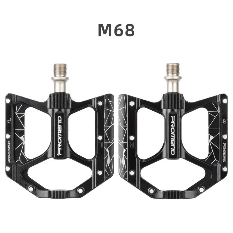 Aluminum Alloy Bicycle Pedals With 3 Sealed Cartridge Bearings Mountain Road Bikes