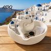 Santorini Themed Accessory Dish Santorinistyle Catchall Bowl Catch All Tray Organizer Greek Island Organizer Desktop Decor Shell Coastal Home Decor