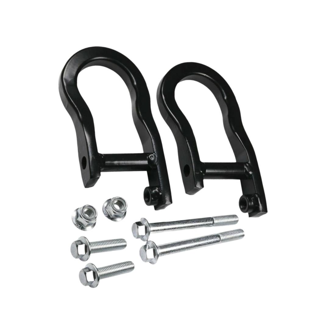 2x Front Tow Hooks Easy Installation 84072463 High Performance Part Wear Resistant Reliable Car