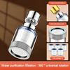 Faucets Purification Kitchen Faucet Nozzle 360° Rotate Bathroom Faucet Aerator  Wash Basin