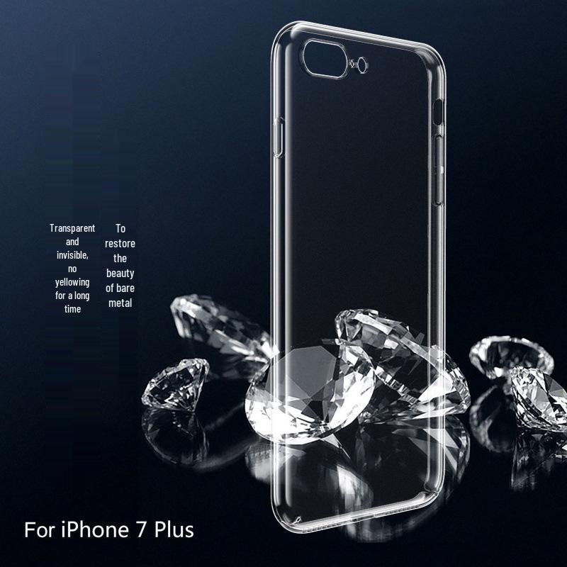 

iPhone 6S/7/8 Plus Full Coverage Transparent Anti-Fingerprint Hard Case iPhone 7/8