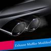 For BMW 1 2 3 4 5 Series X1 3GT F20 F22 F30 F32 F34 F36 F10 F48 Car-Styling Stainless Steel Car Exhaust Muffler TailPipes Cover