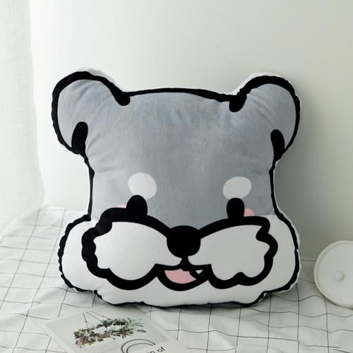 1pc Cartoon Dog Plush Pillow Stuffed Soft Animal Plush Toys Dolls Kids Children Cushion Creative Car