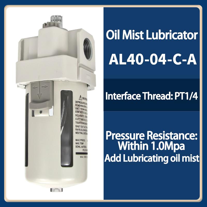 AL20 30 40-M5 02 03 04 10-A/C-A Efficient Cylinder Lubrication Device Brand Air Source Treatment AL Oil Mist Device