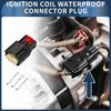 INFINAUTO 1 Set 3 Pin Ignition Coil Waterproof Connector Plug for Ford Mazda Plastic