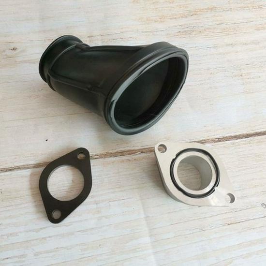 

GS125 Modified EN125 Carburetor Interface with CG125 Air Filter & GN125 Manifold Intake Pipe Connector