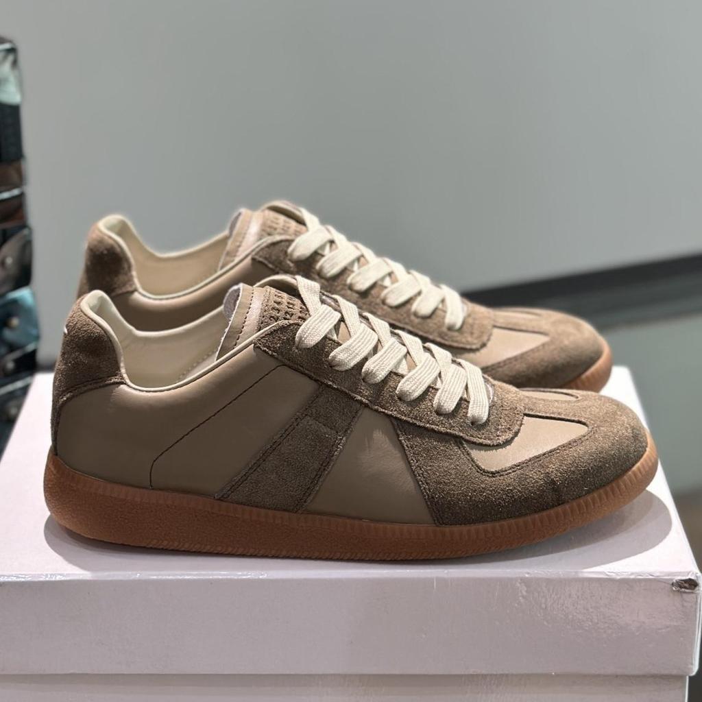 Schuhliebhaber Top Retro Weichsohlige Leder Joker Freizeit-Sneaker Riemen Flache Schuhe