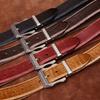 Rough Domineering Trend Personalized Thickened Extra Thick First Layer Cowhide Genuine Leather Men'S Belt Tough Guy Stainless Steel Buckle Belt