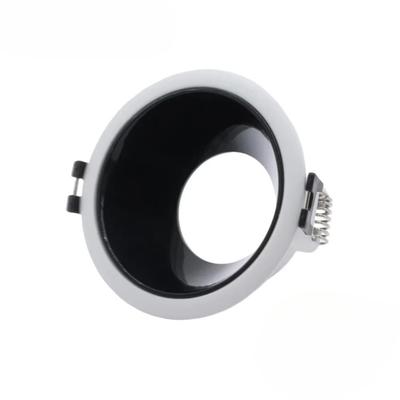 GU10 Spotlight Flush Mount Downlight Round Spotlight Ceiling Light Fixture GU10/G5.3 75mm Reflector Indoor Recessed Down Light