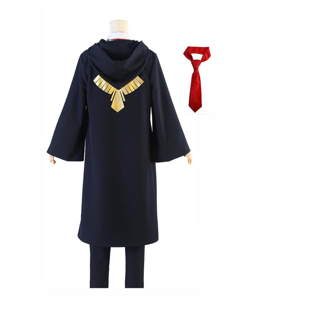 COSSA Mashle Cosplay MASHLE Cosplay School Cultural Halloween (Robe + Tie) 2-Piece Set, Costume, Uniform, Transformation, Costume, Festival, Festival,