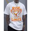 European sizes Men's Casual Sportswear Short-sleeved Shirt, Trendy 2D Printed Pattern
