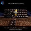 Genuine Nha Trang Kyara Agarwood Rosary: 108-Bead Sinking Grade Bracelet for Men & Women