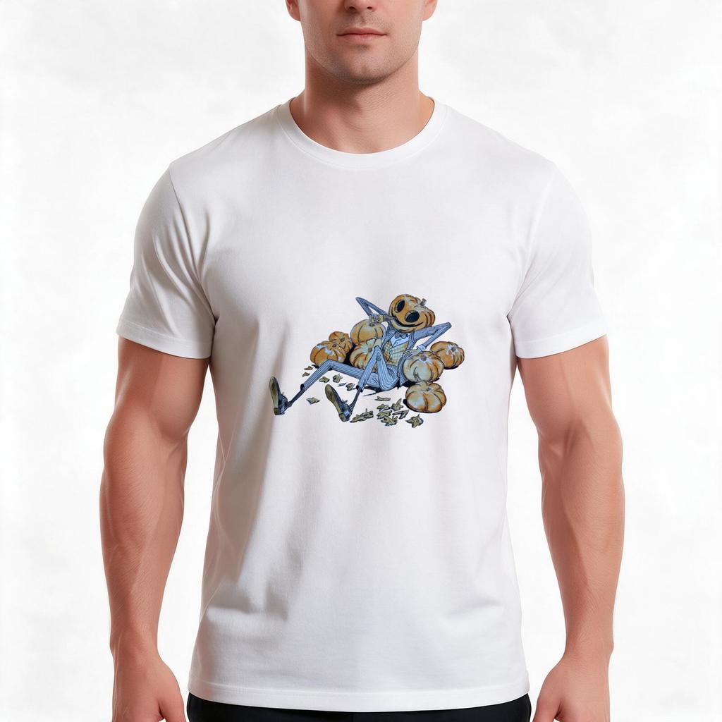 Ichabod Crane Tshirt Summer Casual Cotton Tee Oversized Streetwear Tops Vintage Graphic Print Loose Fit Short Sleeve