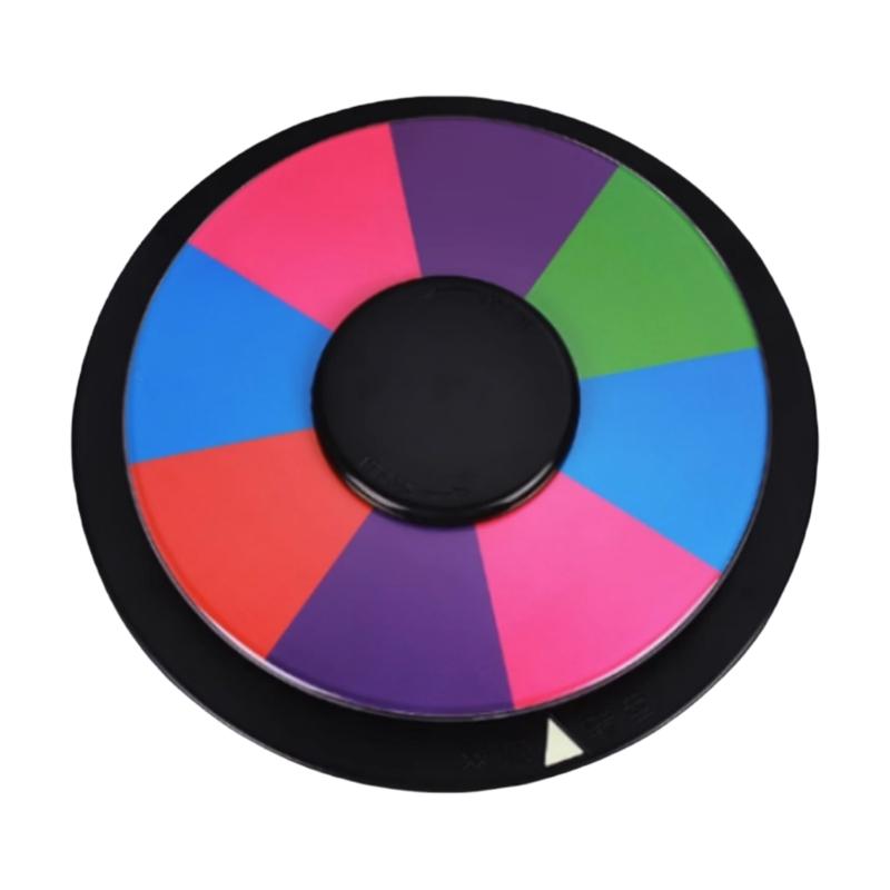 

Table Spin Wheel Prizes Wheel Double Sided 8/16 Slot Spin Wheel Fortune Game Tools for Holiday Activity Party 1