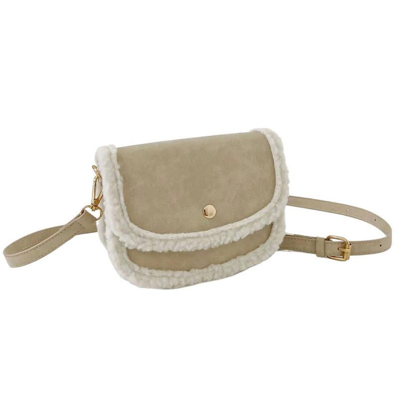 Pu Stylish Neutral Leather Crossbody Bag For Boys And Girls With Design Chic