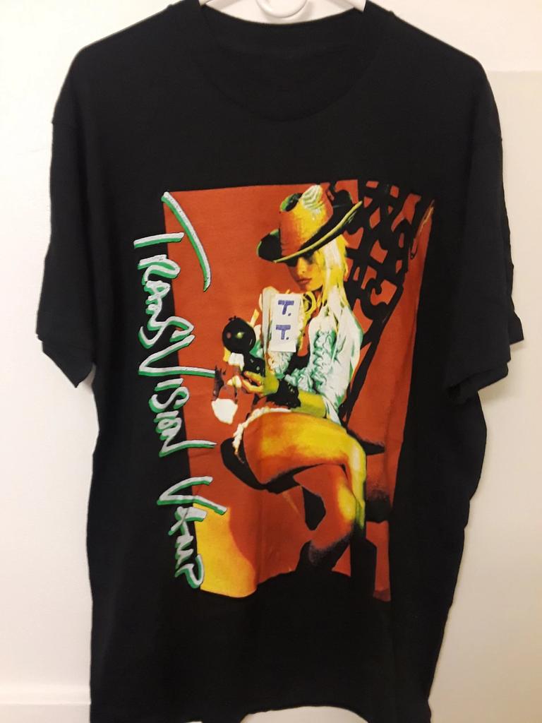 Vintage 1980er TRANSVISION VAMP Album T-Shirt ZL750