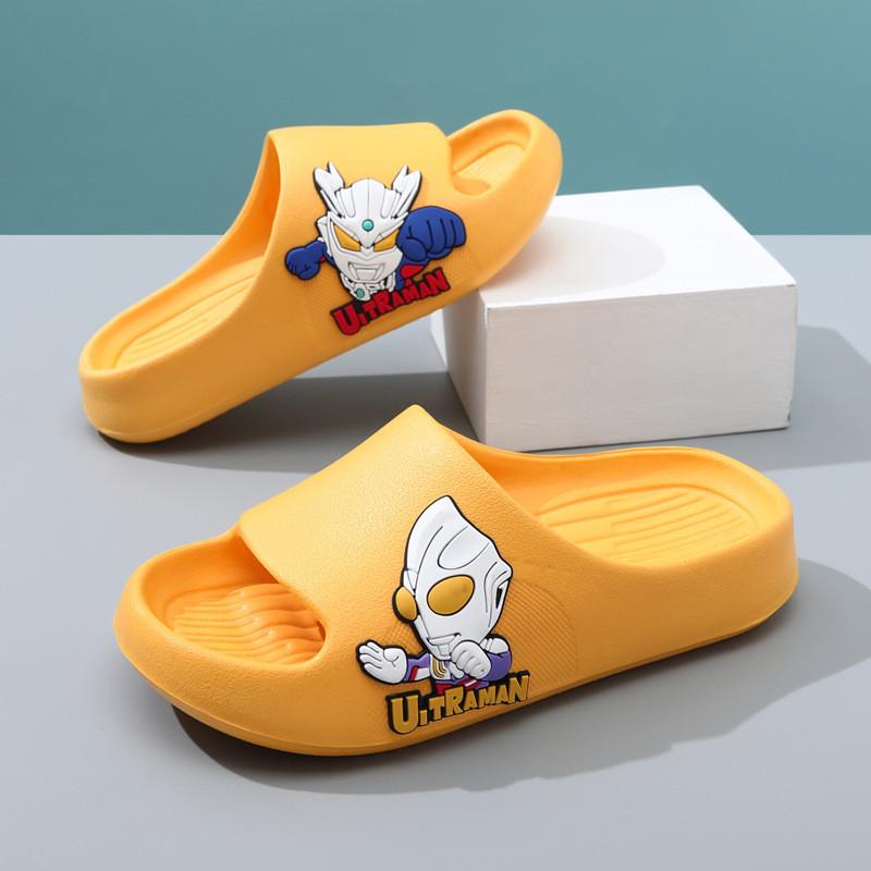 Mario Zeichentrickfigur Kinder Slipper Sandalen Bequeme Sommer Indoor Hausschuhe