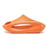 Li Ning Cloud Travel Slay Sandálias Slide Casuais com Aumento de Altura Unisex Calçado Laranja-Gelo AZSU005-2