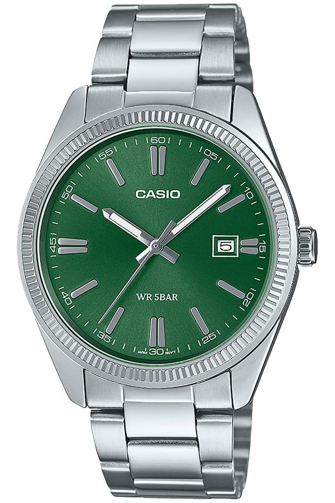 Casio Dark Green Casio Collection Men's Watch, MTP-1302D-3AJF
