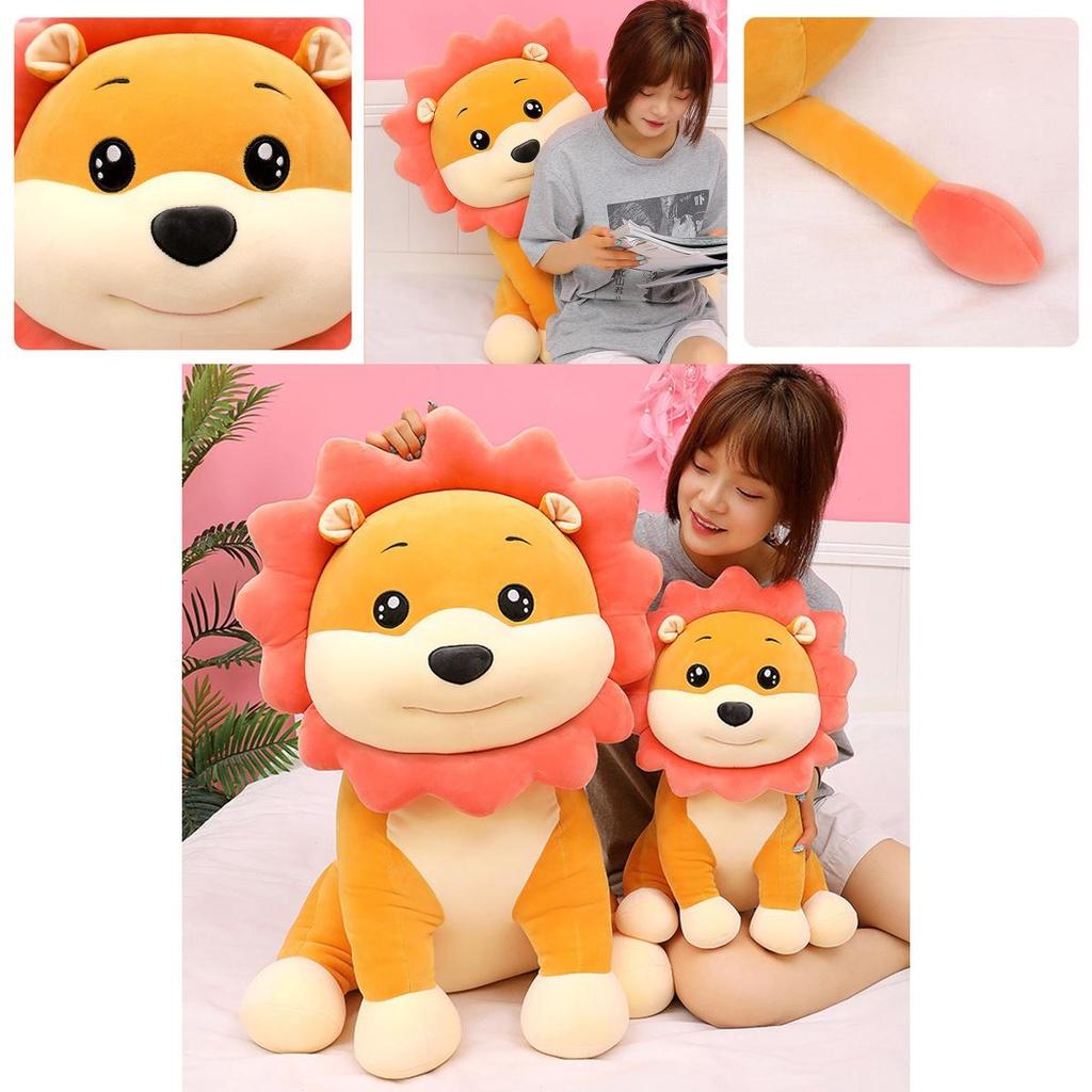 Cute Simba Lion Plush Toy, Cartoon Sunflower Lion Stuffed Animal For Kids And Girlfriend Gifts Characters)