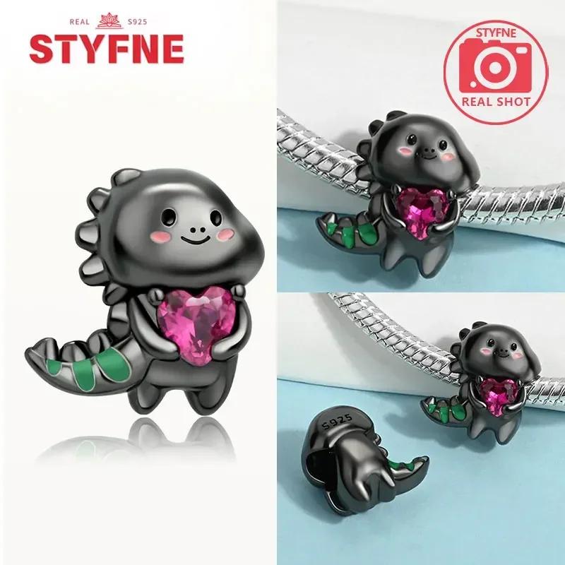 Copper Black Cat Collection Charm Bead Charms for Authentic Bracelets for Women Fine Jewelery Making Gifts High Quality