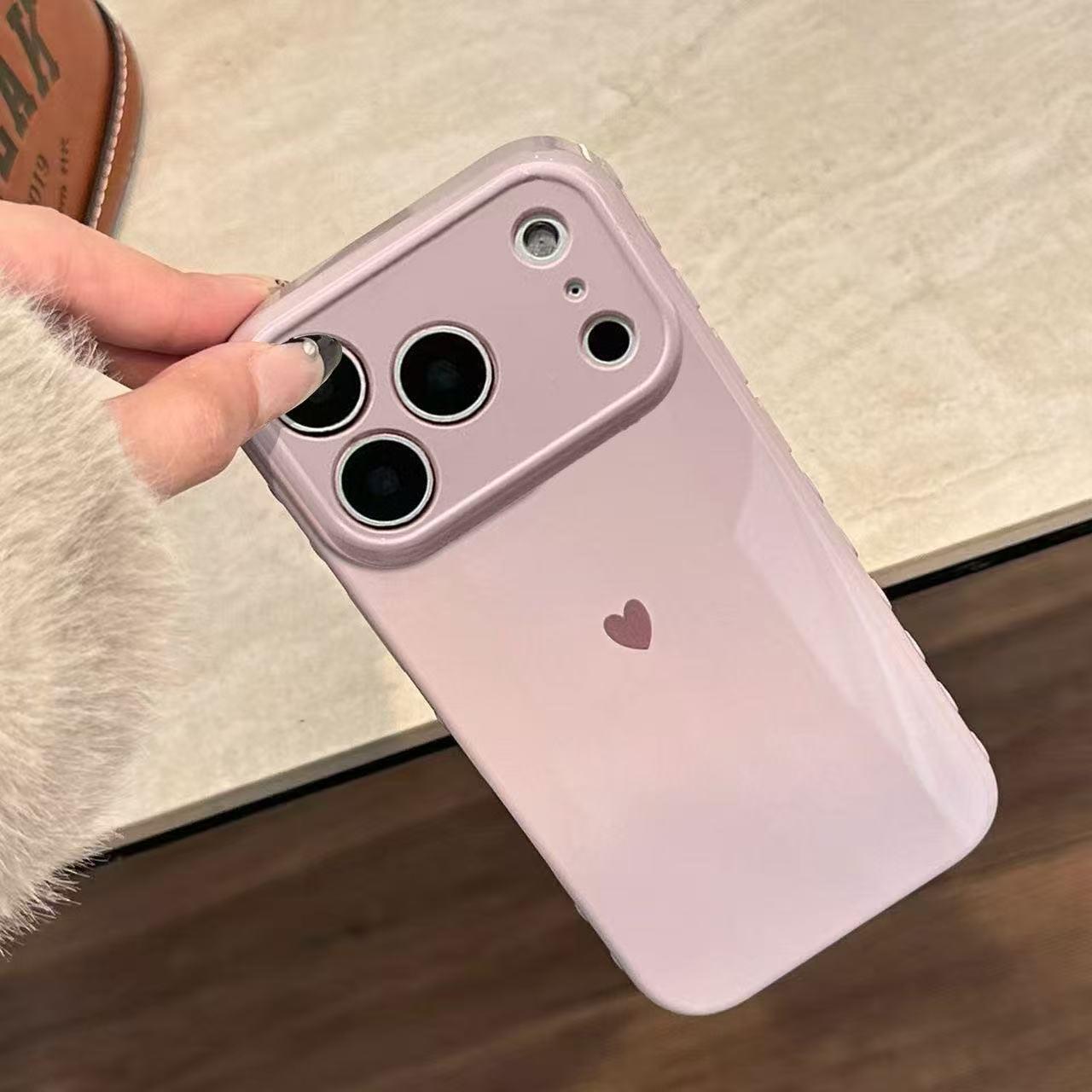 

Heart Shell Case for Apple 17PROMAX, 16/12/11 - Cute Fresh Design iPhone 11
