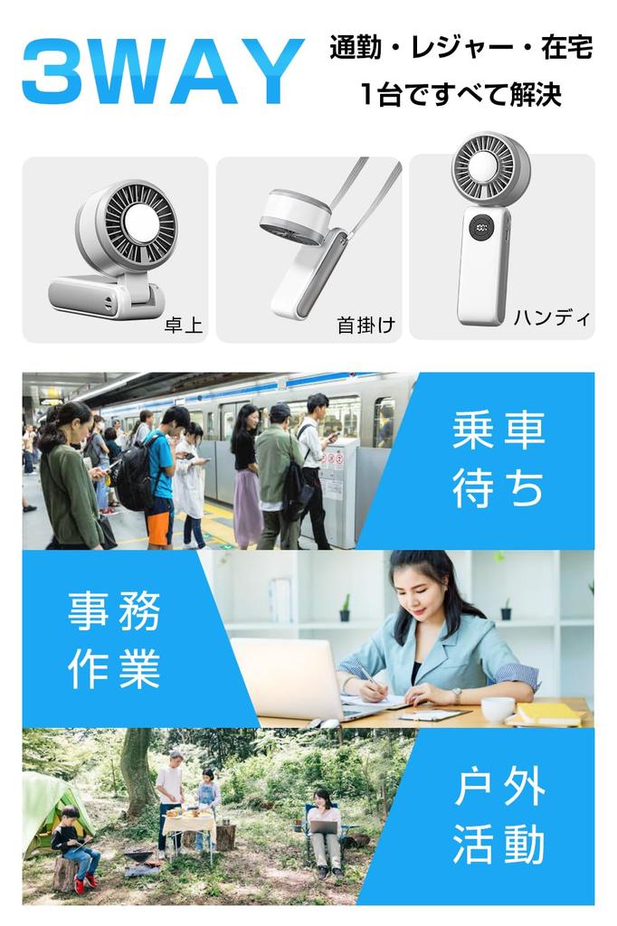 Ventilator portabil cu răcire Răcire instantanee la Mini Portabil Flux de aer continuu 7 5000mAh Mare cu LED LCD Cablu Insolație Ideal pentru artificii și