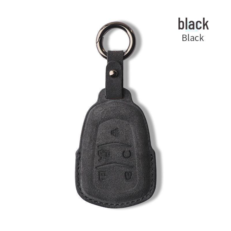 Suede Key Case for Cadillac XT4/XT5/XT6, CT4/CT6, XTS, ATSL Models