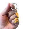 Simulation Fried Chicken Wing Keychain Creative Drumstick Bag Pendant Couple Family Keychain Pendant