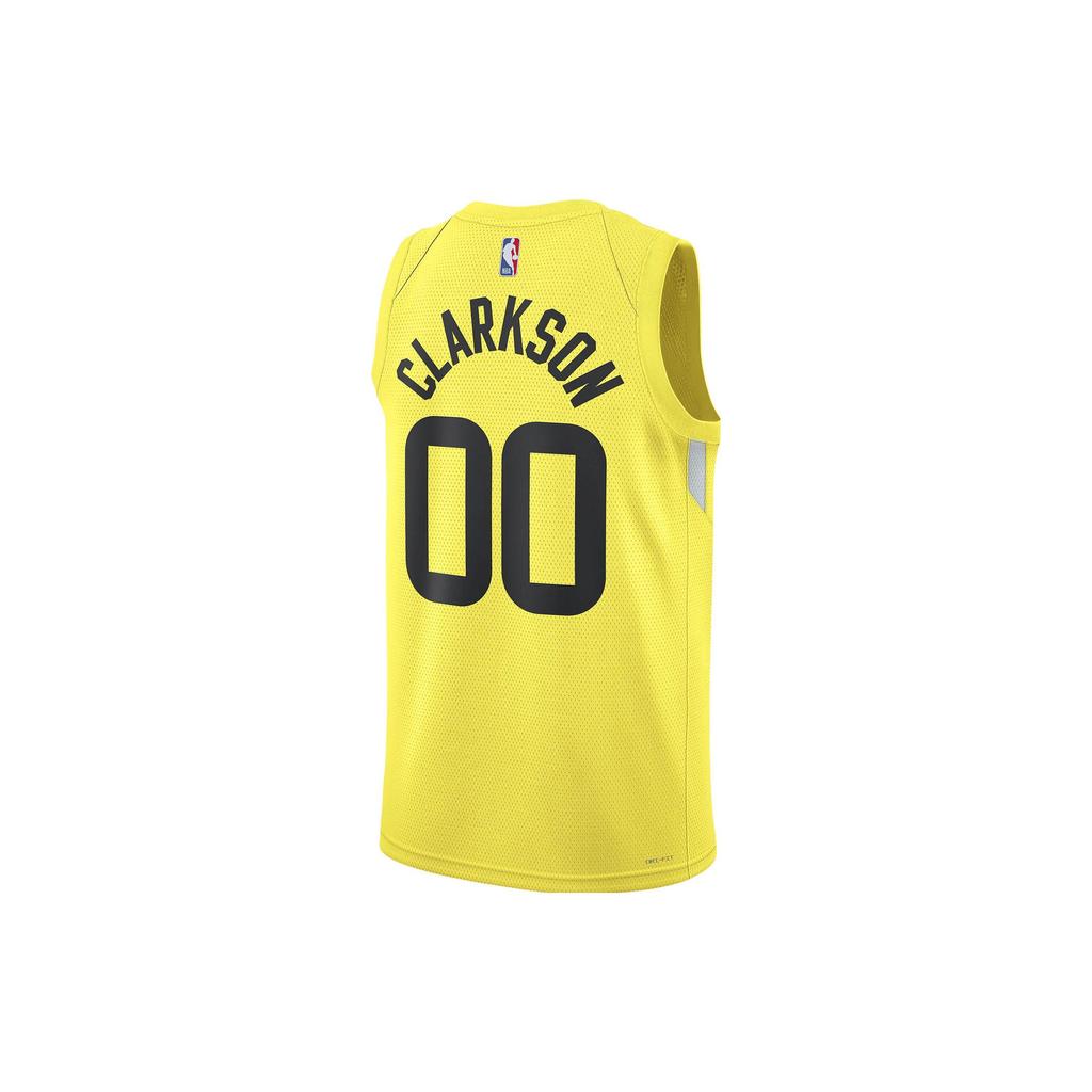 Nike Solid Color Letter Print Sleeveless T-Shirt Men tops Yellow DN2024-735