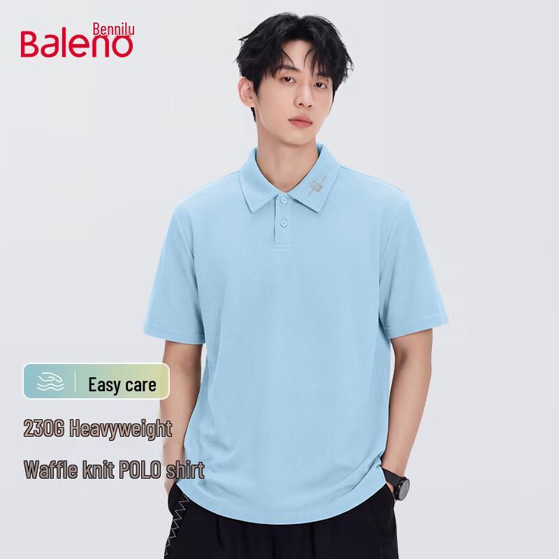 Baleno Men's Waffle Polo Shirt