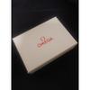 Used New OMEGA Omega card case with box (gray color)