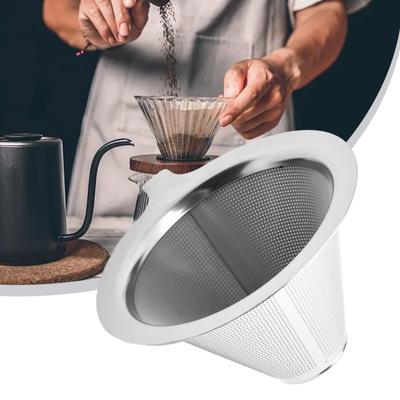 Kaffeefilter Tropffilter Teesieb Edelstahlgewebe Übergießen Neu