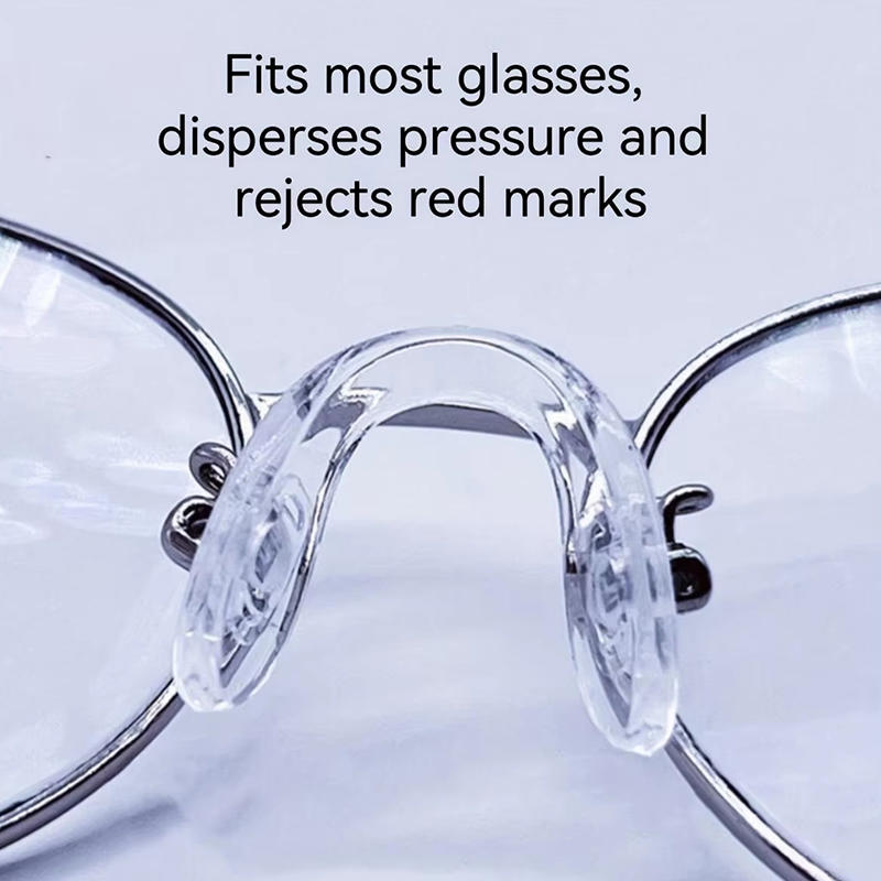Glasses Nose Holder Universal Airbag Silicone Nose Bridge Frame Anti Slip Support Blade With Screwdriver Accessory