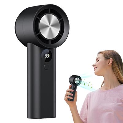 Rechargeable Hand Fan Portable USB Charging Personal Cooling Fan Hot Weather Must Have With 199 Wind Modes for Traveling Camping