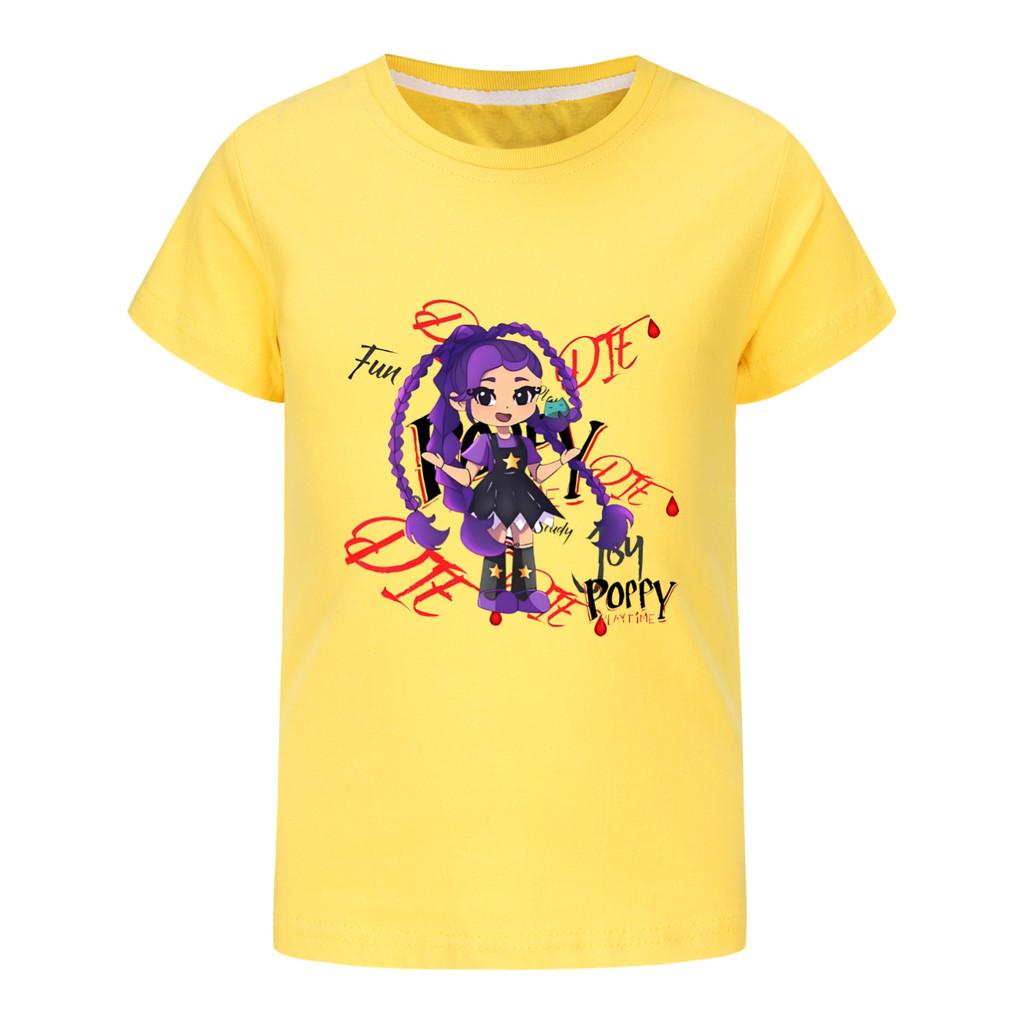 5593 Cute Girls Lily Lovebraids Print Short Sleeves T-Shirt