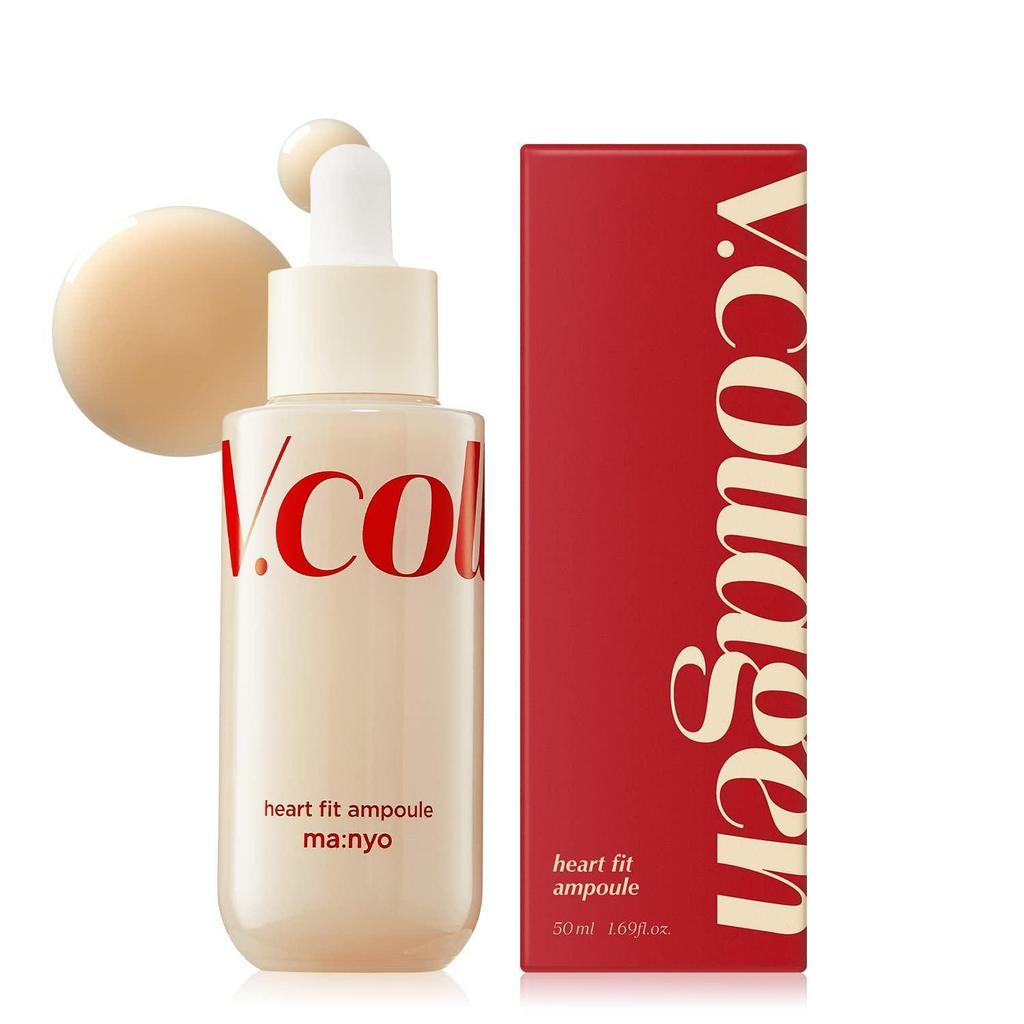 MANYO FACTORY V.collagen Heart Fit Ampoule 50mL / Nourishing, Moisturizing, Korean Cosmetics, Kbeauty