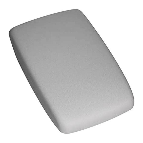 Gray Leather & Plastic Armrest Cover for Toyota Han Console