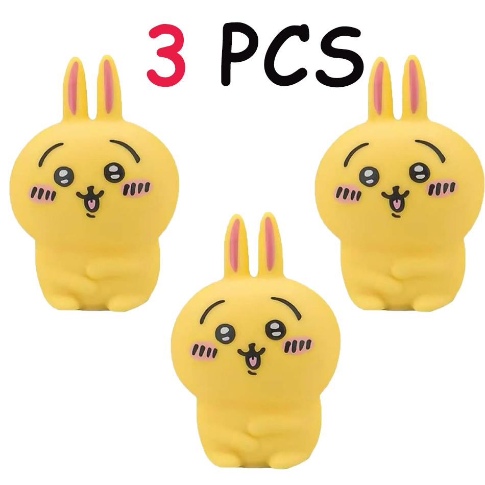 Chiikawa Anime LED Night Light  Hachiware  Usagi Rabbit Lamp Bedroom Desktop Decor Birthday Gift for Children Best Gift Toy