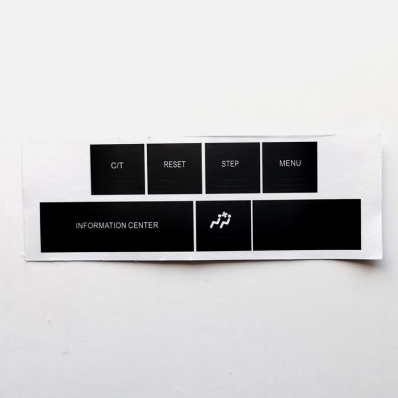 Car Control Panel Key Covers Stickers Scratch Resistant Long Lasting Ideal For Enhancing And Safeguarding Car Interiors